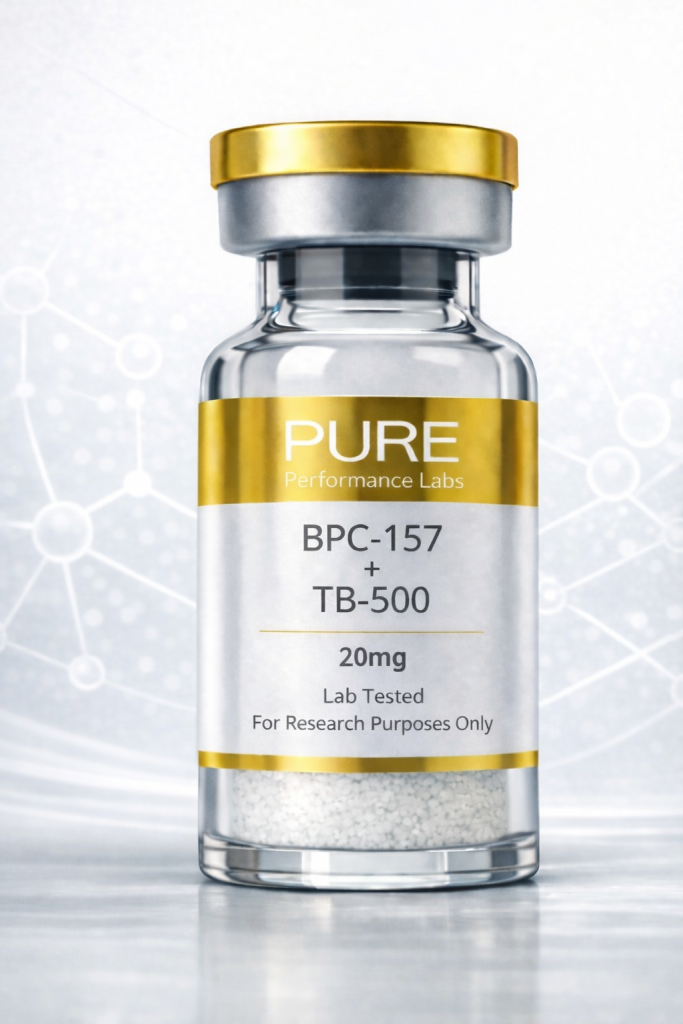 BPC-157 + TB-500 20mg research grade peptide- Pure Performance Labs