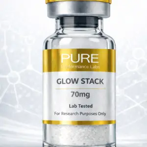 GLOW STACK 70mg research grade peptide- Pure Performance Labs