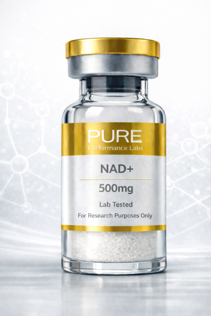 NAD+ 500mg research grade peptide- Pure Performance Labs
