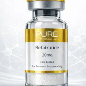Retatrutide 20mg research grade peptide- Pure Performance Labs