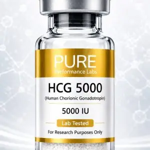 HCG 5000IU research grade peptide- Pure Performance Labs