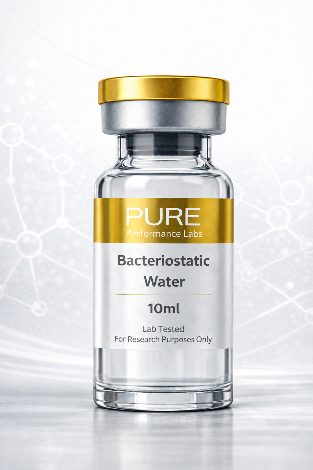 pure labs bac water Bacteriostatic (BAC Water) Tirzepatide, Glycine + Vitamin Our Bacteriostatic Water (10ML) Size:10ml safeweight